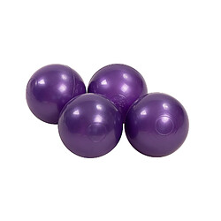 MeowBaby Jeu de Balles en Plastique, 50 Balles: Violet Perle 