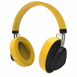 Bluedio Tm Casque Bluetooth Sans Fil Avec Microphone Moniteur Casque De Studio Pour La Musique Et Jaune