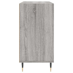 Acheter vidaXL Buffet sonoma gris 103,5x35x70 cm bois d'ingénierie