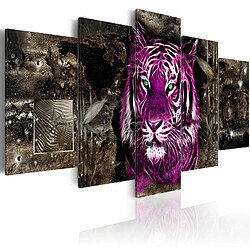 Paris Prix Tableau Imprimé Purple King 50 x 100 cm 