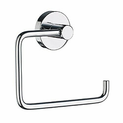 Smedbo HK341 Porte-Rouleau de WC Home sans abattant chromé Laiton, Argent, 14 x 9 x 5 cm