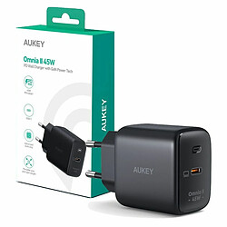 Chargeur mural Aukey PA-B2T Noir 45 W (1 Unités) 