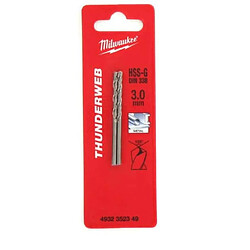 Pack de 2 Forets métal MILWAUKEE HSS-G THUNDERWEB 3.0 X 61MM 4932352349