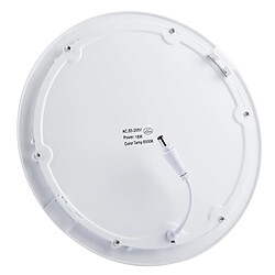 Avis Wewoo Lampe ronde de lumière de la blanche 22.5cm de 18W avec le conducteur de LED, 90 LED SMD 2835, flux lumineux: 1480LM, AC 85-265V, taille de découpe: 20cm