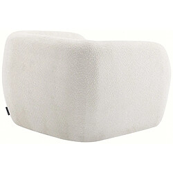 Acheter palozi home Fauteuil design bouclette Washington - Blanc