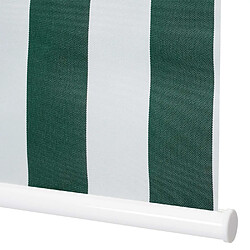 Mendler Set de 4 stores à enroulement HWC-D52, store à enroulement latéral, 120x230cm protection solaire opaque ~ vert/blanc