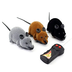 Totalcadeau Souris factice télécommandée drôle jouet pour chat ou farce