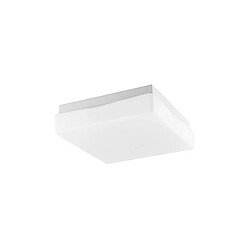 NOVA LUCE Plafonnier Salle de Bain CUBE Opale LED E27 1x40 W H7,5 