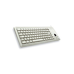 CHERRY Clavier G84-4400 - Filaire - USB Qwerty - Gris clair