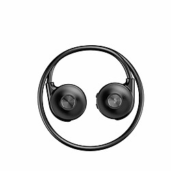 M1S Sans Fil Bluetooth Écouteur À Conduction Osseuse Stéréo Antibruit Double Microphones Casque Noir 