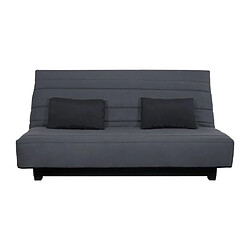 DUNLOPILLO Banquette clic clac 2 places - Gris - ReVEUR