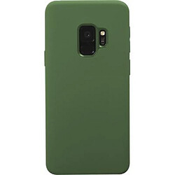 BigBen Connected Coque pour Galaxy S9 Rigide en Silicone Soft Touch Vert