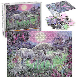 Acheter Universal Puzzle en bois de 1000 licornes jeu de jouets de décompression