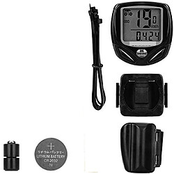 CABLING®Ordinateur de Vélo sans Fil, Compteur Kilometrique de Vélo Compteur de Vitesse Multifonction Ordinateur de Vélo Étanche avec Rétroéclairage LCD d'affichage de l'écran/14 Fonctions