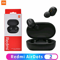 Redmi Airdots 2 Tws Écouteurs Bluetooth Casque De Jeu Sans Fil Bluetooth 5.0 Noir