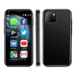 Smartphone Ultra Mince 2.5 Pouces Quad Core Bluetooth Wifi Dual SIM 1GB+8GB 3G Noir YONIS