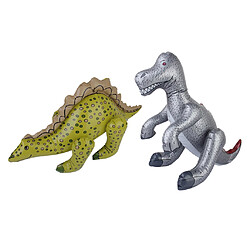 Jouet gonflable de dinosaure Gonflable PVC T-Rex Et Stegosaurus Dinosaure Kid Party Favor Beach Pool Jouet