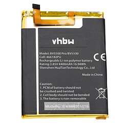 vhbw batterie remplace Blackview 466182PU pour smartphone (4400mAh, 3.85V, Li-Ion)