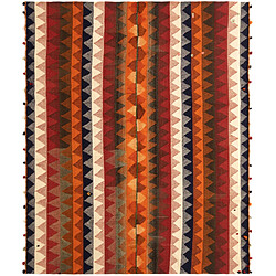 Vidal Tapis de laine 209x173 multicolore Jajim 