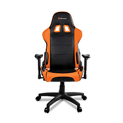 Arozzi Verona V2 - Orange Chaise gamer revêtement cuir - dossier inclinable 165° - accoudoirs réglables haut en bas - 105 kg max - fonction rocking chair