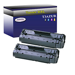 Lot de 2 Toners compatibles type T3AZUR pour HP C3906A (06A) - T3AZUR