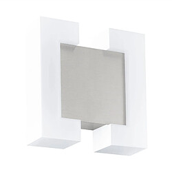 EGLO Applique murale extérieure à LED Nickel satiné IP44