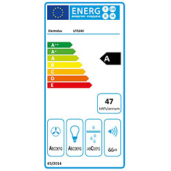 Hotte décorative îlot 40cm 55db 620m3/h inox - lfi514x - ELECTROLUX