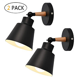 Stoex Lot de 2 Applique Murale Créative Luminaires Moderne E27 Edison Industrielle en Métal Loft Lampe Noir, Rétro Lampe de mural Cage Métal Wall Light Salle à Manger Salon Chambre Couloir B Lot de 2 Applique Murale Créative Luminaires Moderne E27 Edison Industrielle en Métal Loft Lampe Noir, Rétro Lampe de mural Cage Métal Wall Light Salle à Manger Salon Chambre Couloir Bar