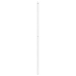 Maison Chic Tête de lit moderne pour chambre - Décoration de lit métal blanc 120 cm -MN57943 pas cher