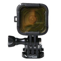 Wewoo Filtre jaune pour la session de GoPro HERO4 de plongée d'accessoire de de logement standard