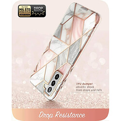 I-Blason SUPCASE COSMO GALAXY S21 FE MARBLE pas cher