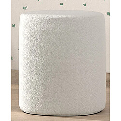 VIPACK Pouf Moon - Blanc