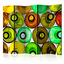 Paris Prix Paravent 5 Volets Bottles Background 172x225cm 