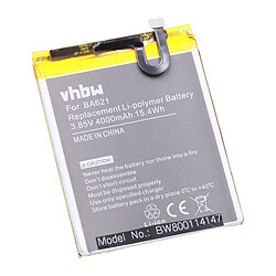 vhbw Li-Polymère batterie 4000mAh (3.85V) pour téléphone portable mobil smartphone Meizu Note 5 