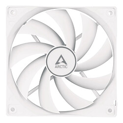 ARCTIC F12 PWM PST - Ventilateur boîtier 120mm, contrôle PWM et câble PST, blanc