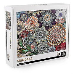 Universal 1000 pièces mandala fleur puzzle bricolage puzzle jouets assemblage image déco pas cher