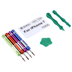 Wewoo Kit d'outil pour iPhone 7 & 7 Plus Outil de réparation de tournevis professionnel approprié