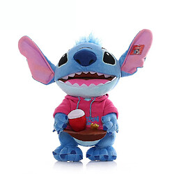 Universal Stitch Cartoon Figure Pink Soft Doll Girl Plush Toy 