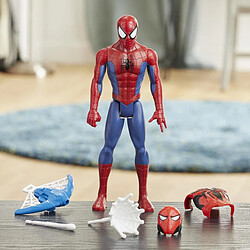 Hasbro Marvel Spider-Man Articulé Blast Gear Titan Hero Series avec Accessoires Multicolore