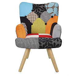 The Home Deco Kids Fauteuil enfant patchwork Helsinki.