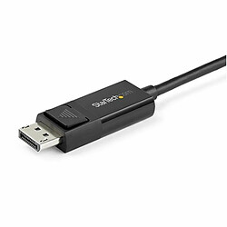 Adaptateur USB C vers DisplayPort Startech CDP2DP2MBD Noir