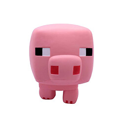 Joy Toy Minecraft - Figurine anti-stress Mighty Mega Squishme Cochon 25 cm