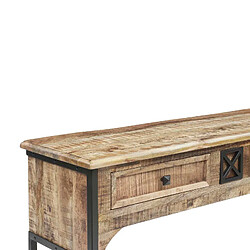 Acheter BOIS & CHIFFONS Console 2 tiroirs | Manguier Pondicherry