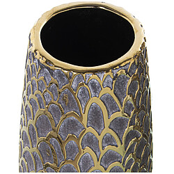 Vase Alexandra House Living Gris Céramique 14 x 29 cm