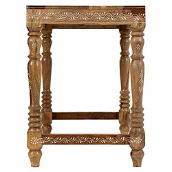 Table Basse Alexandra House Living Multicouleur Bois de manguier 33 x 46 x 48 cm