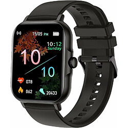 Vendos85 Montre Connectée Femme Homme, 1.83" Smartwatch avec Fonction D'appel et Podometre noir