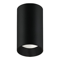 Luminaire de surface Maclean MCE458 B/B tube, spot, rond, aluminium, GU10, 55x100mm, noir