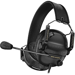 Universal Casque gaming professionnel SG500 Surround avec microphone à réduction de bruit - mousse mémoire amovible 