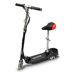 vidaXL Trottinette électrique avec Siège 120 W Noir