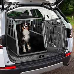 BELLA PET Box de transport rigide pour chien rigide en aluminium 65x91x69cm Skaut L